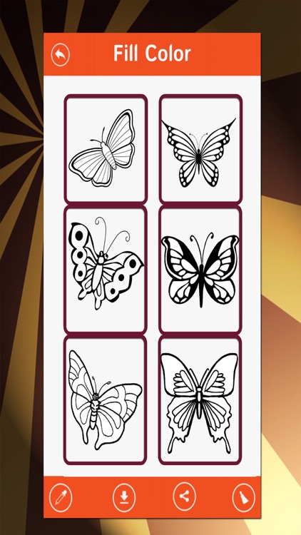 Toddlers Painting Book For Coloring Butterfly