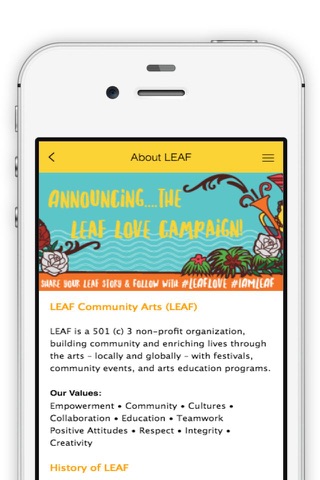 LEAF Community Arts screenshot 3