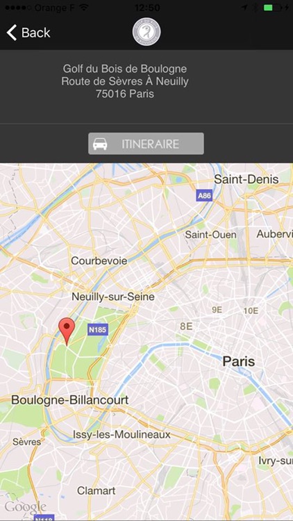 Golf Bois De Boulogne