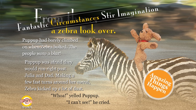 Adventures of Puppup: Lost at the Zoo For iPhone screenshot-3