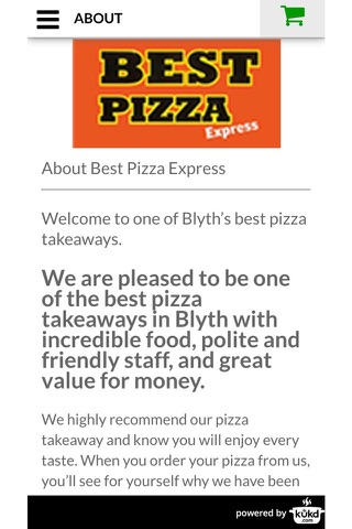 Best Pizza Express Takeaway screenshot 4