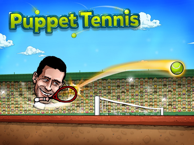Titere Tenis: Torneo Topspin de las grandes leyendas de la cabeza de marioneta screenshot 7