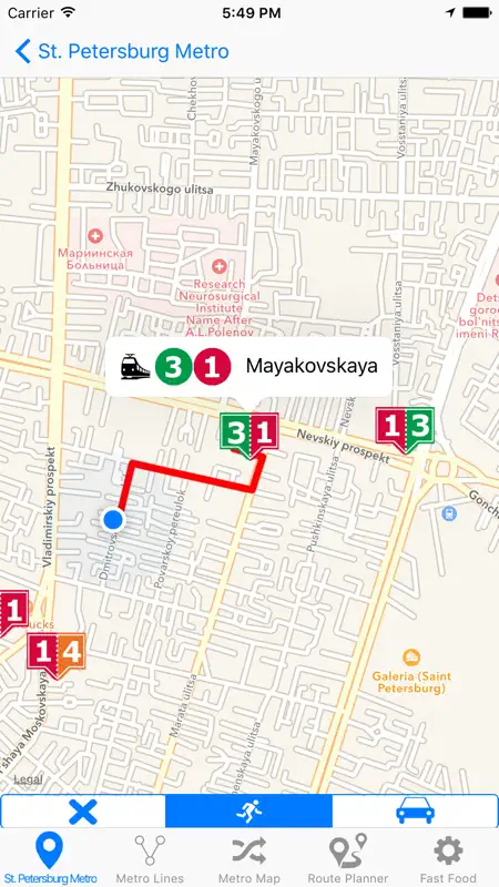 St.Petersburg Metro & Subway screenshot 4 of 5