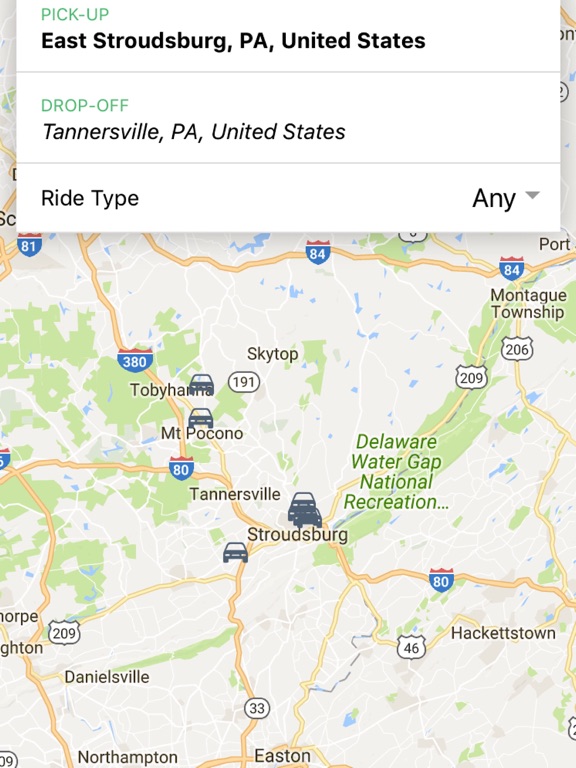Screenshot #4 pour Pocono Cab