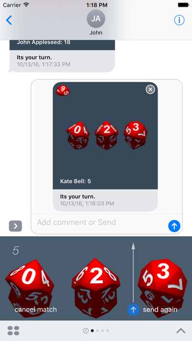 RPG D10 Role-Player Dice for iMessageのおすすめ画像4