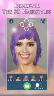 hair 3d - change your look iphone images 1