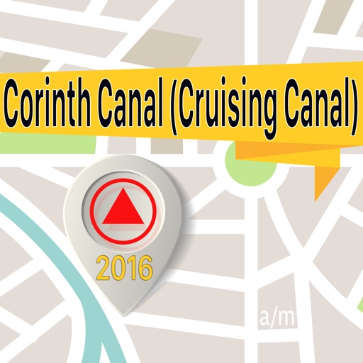 Corinth Canal (Cruising Canal) Offline Map Navigator and Guide icon