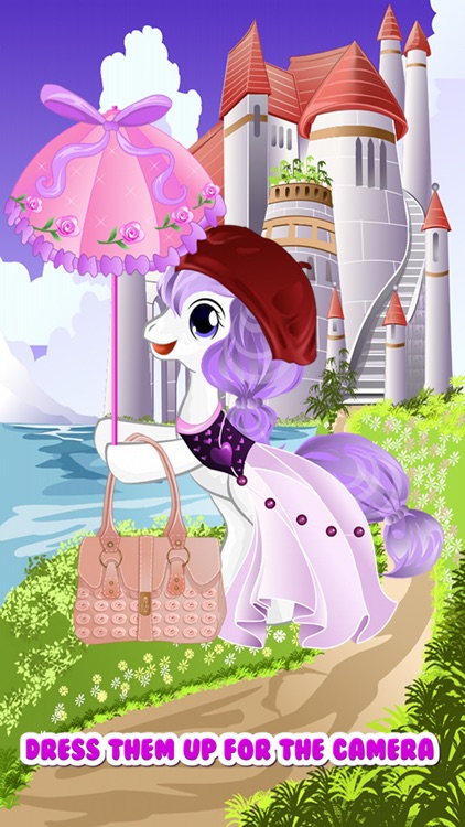 Pony Unicorn Dress Up Salon Maker Games For My Little Baby Girls