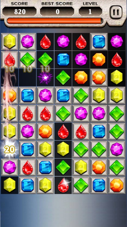 Jewels Pop Mania : Match 3 Puzzle