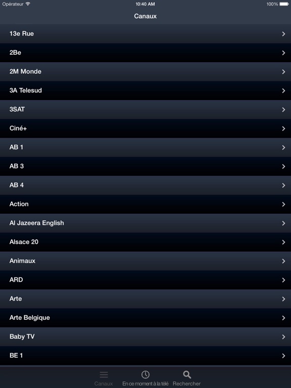 Screenshot #4 pour La Télé France pour iPad