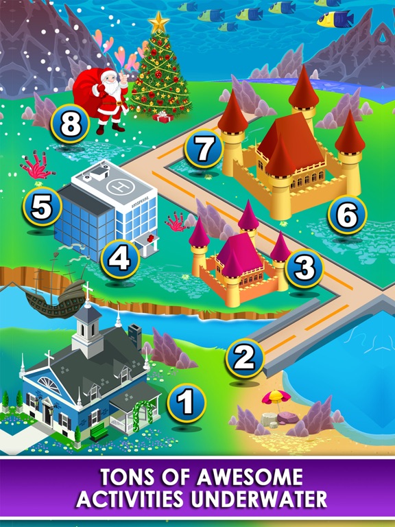 Screenshot #6 pour Mermaid Salon Make-Up Doctor Kids Games Free!