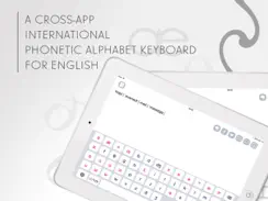 English Phonetic Keyboard with IPA symbols iPad image 1