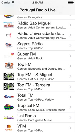 Portugal Radio Live Player (Portuguese / português / língua portuguesa) on  the App Store