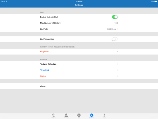 Screenshot #6 pour frSIP Mobile (Legacy Support)