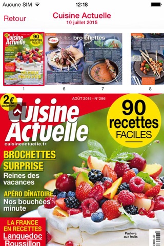 Cuisine Actuelle le magazine screenshot 2