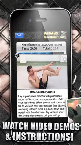 Game screenshot Ab Workouts MMA+ FREE Core Strength Abdominal Flex apk