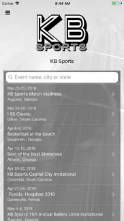 kb sports iphone screenshot 1