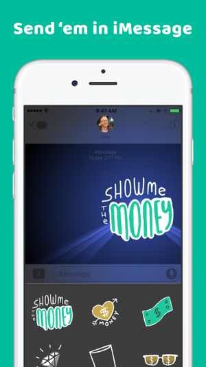 Richify! Money-themed stickers for iMessage(圖3)-速報App