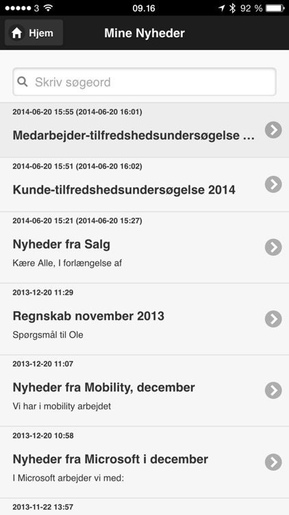 Lector Intranet App