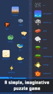 the creator - mix elements to create new items! iphone screenshot 3