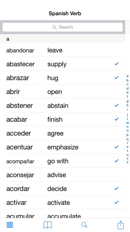 Spanish Verbs Lite