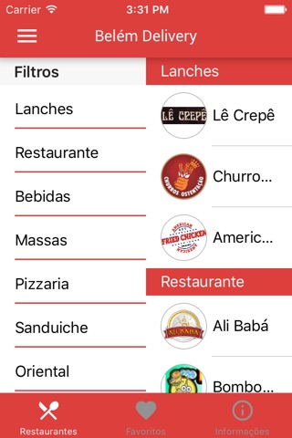 Belém Delivery screenshot 2