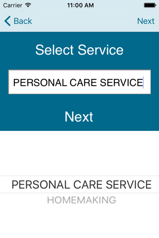 Homecare Timesheets System screenshot 3