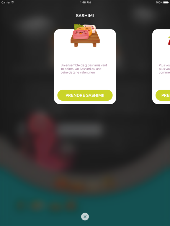 Screenshot #6 pour Sushi Go!