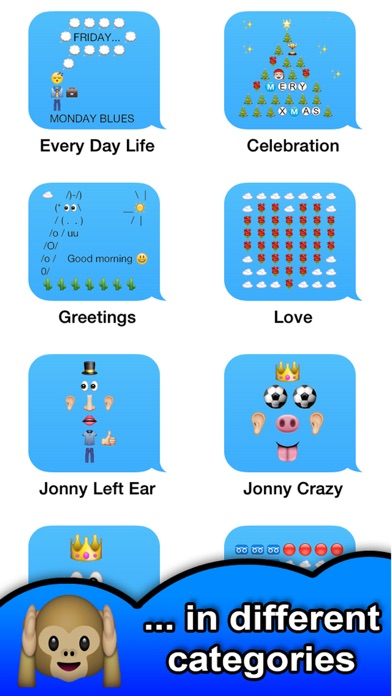 SMS Smileys Emoji Sticker PROのおすすめ画像3