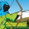 Apple Shoot with the Robin Arrow - The Bow and Arrow Fun Killing Game