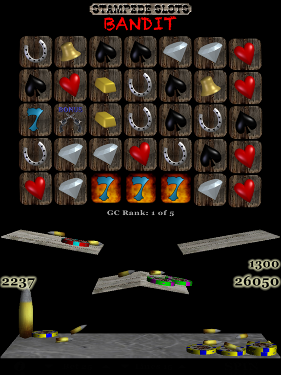 Screenshot #4 pour Bandit Slots: Stampede Edition.