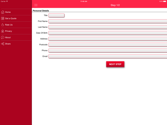 Quick Mortgage Loan iPad screenshot