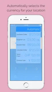 currency converter pro with geo-based conversion iphone screenshot 2
