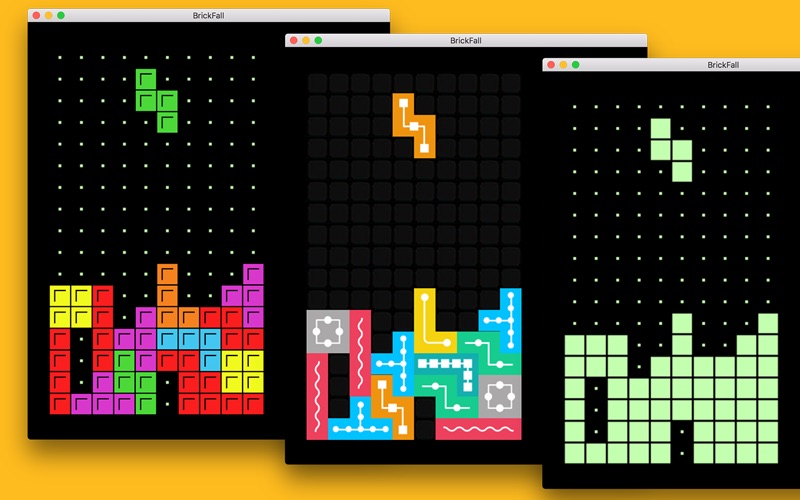 brickfall: fun game of bricks iphone screenshot 2