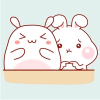 Bunny Couple Animated Stickers app icon - Stickers app for iPhone