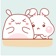 Bunny Couple Animated Stickers app icon - Stickers app for iPhone