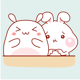 Bunny Couple Animated Stickers