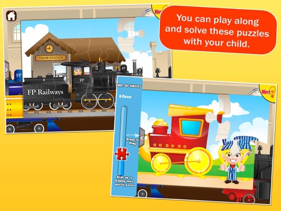Screenshot #6 pour Locomotives: Train Puzzles for Kids