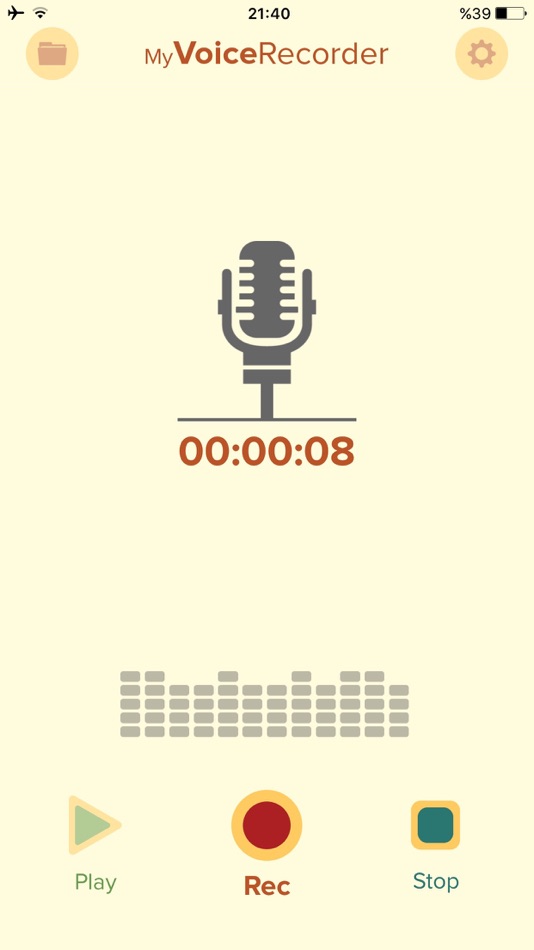 My Voice Recorder - 1.0.1 - (iOS)