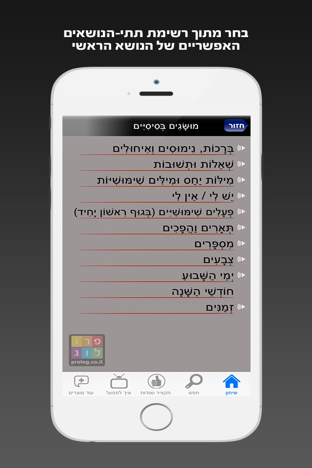 מדברים צרפתית עם שיחון פרולוג - כולל קריינות screenshot 2