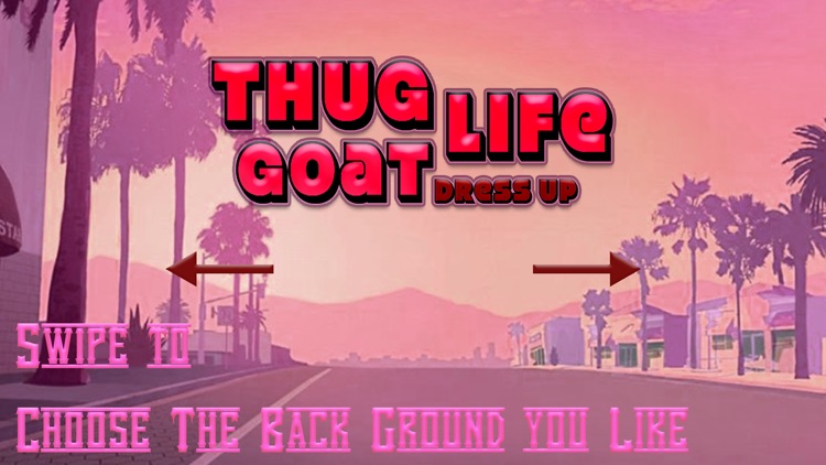 Thug Life Goat Dress up screenshot-4