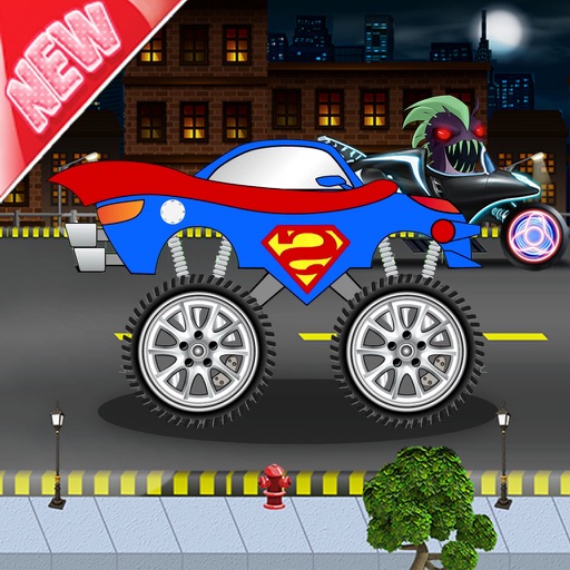 Super Truck Road Battle For Superman iOS App