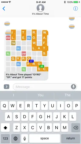 Game screenshot Words for iMessage Game apk