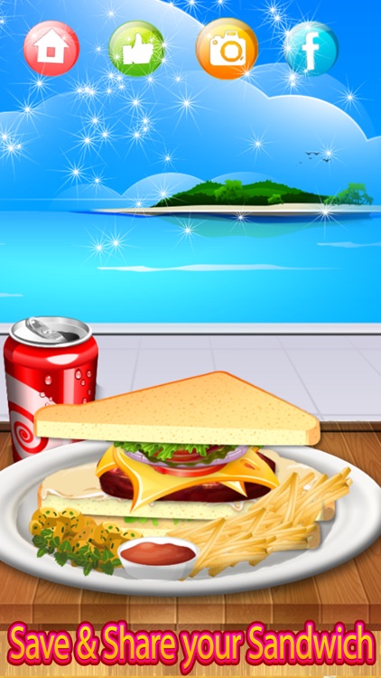 Food Court Sandwich Fever Super Chef Restaurant screenshot-3