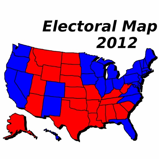 Electoral Map 2012 icon
