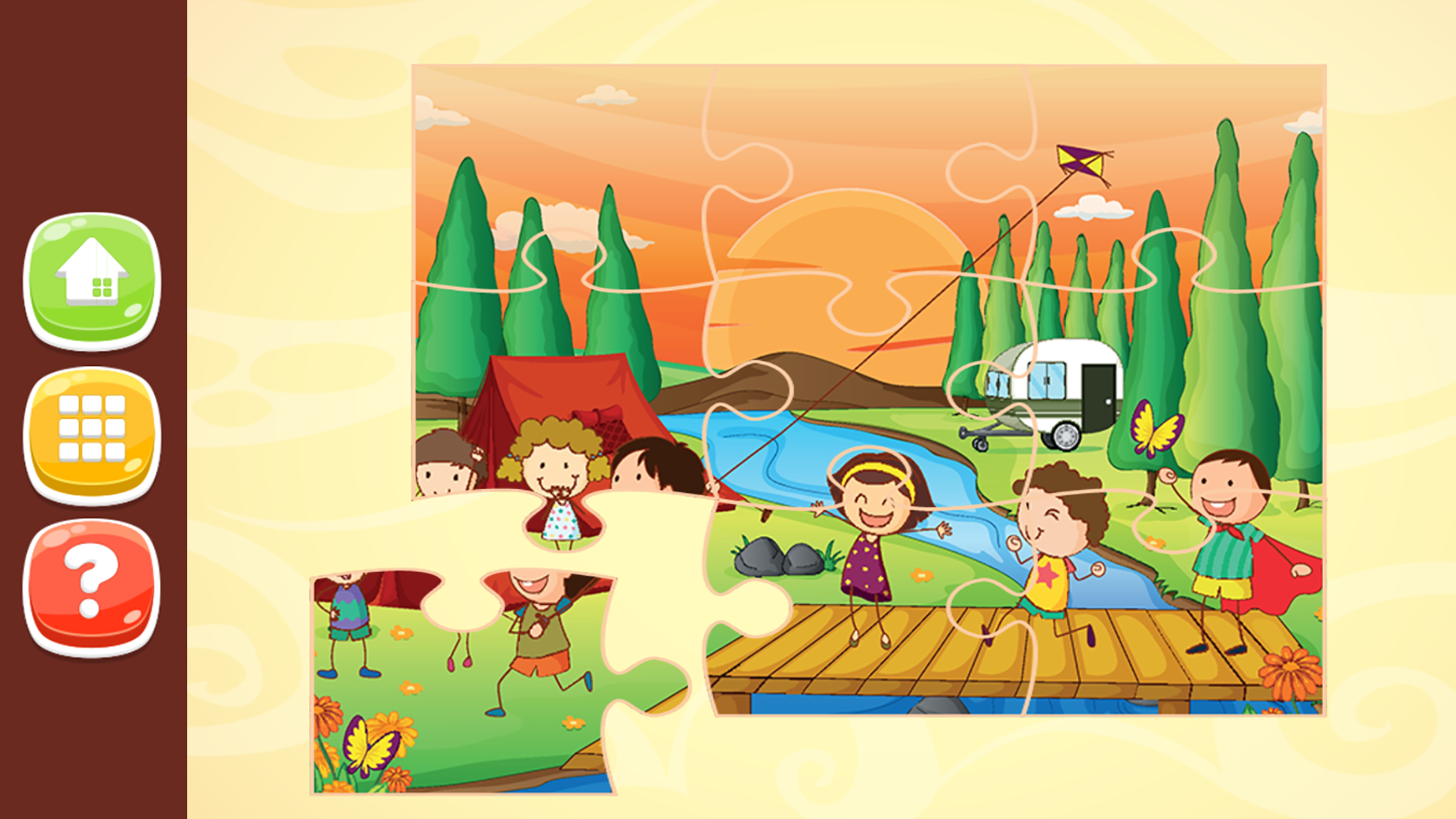 Kids Jigsaw Puzzles HD for Kids 2 to 7 Years Old screenshot 3