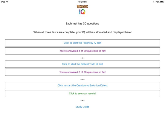 Screenshot #6 pour BibleIQ