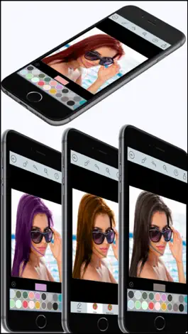 Game screenshot Hair Color Dye - Hair Style Changer Salon and Recolor Booth Editor apk