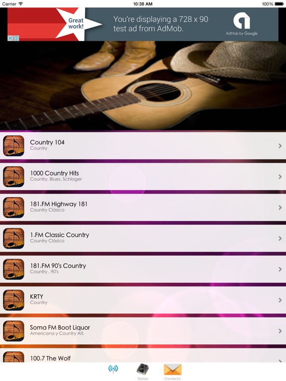 Screenshot #4 pour A+ Country Radios - Country Music Radio