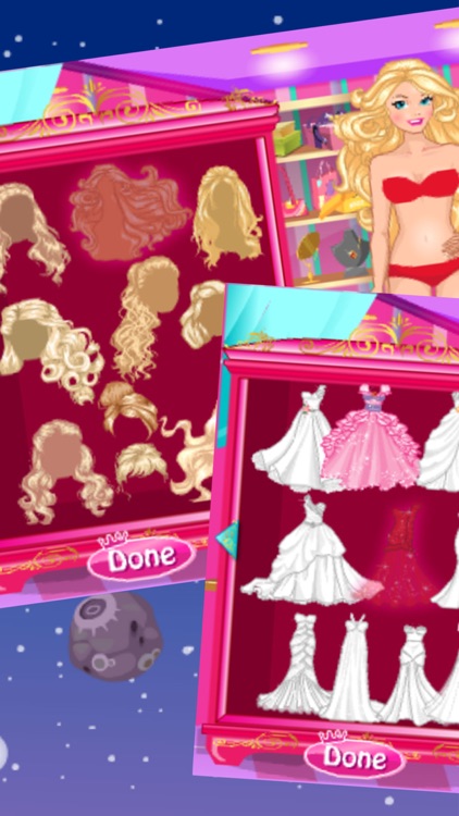 Beautiful wedding dream:Wedding Dress Up Make Up Games